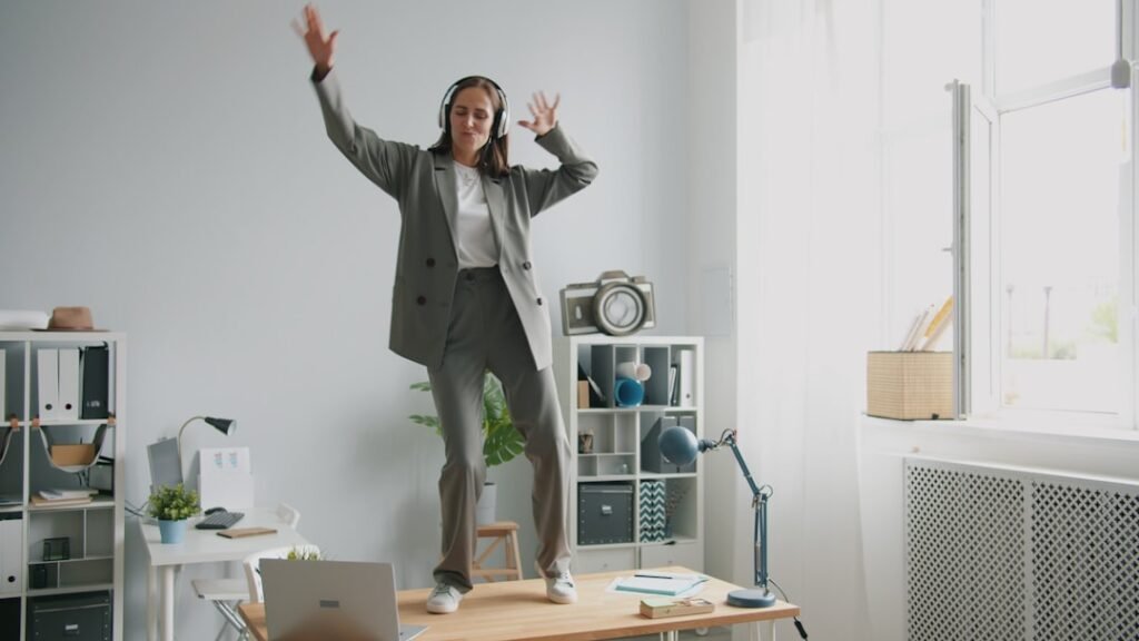olahraga 5 menit di kantor